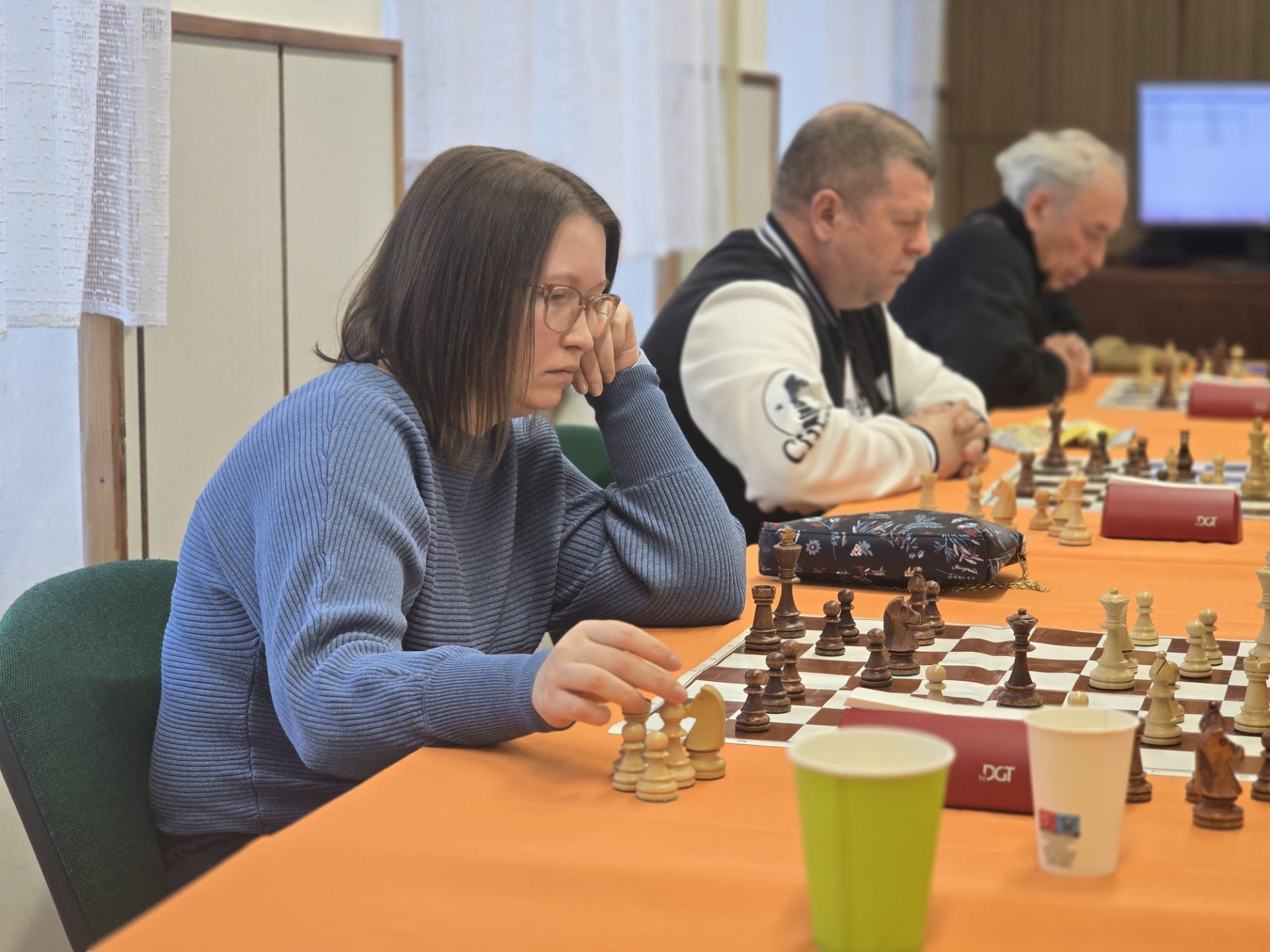 Vítězka ženské kategorie a celkově druhá v pořadí Helena Chvajová z TJ Klášterec nad Ohří.